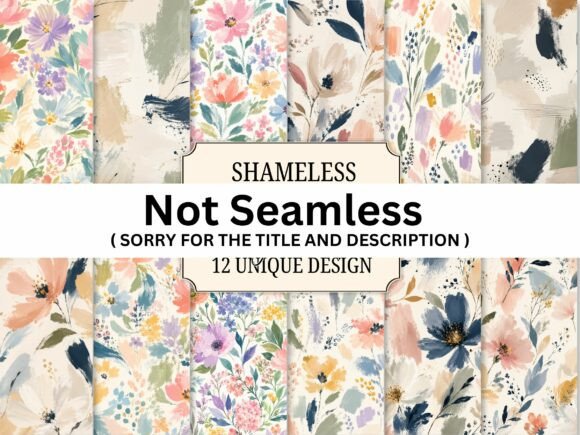 Download Seamless Ditsy Floral Digital Paper Bund - Digital Collection