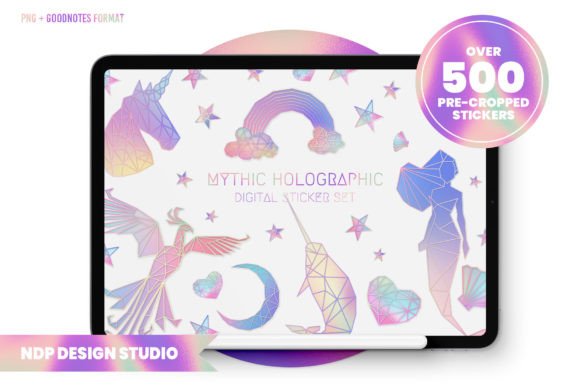 Download Mythical - Digital Planner Stickers - Digital Collection