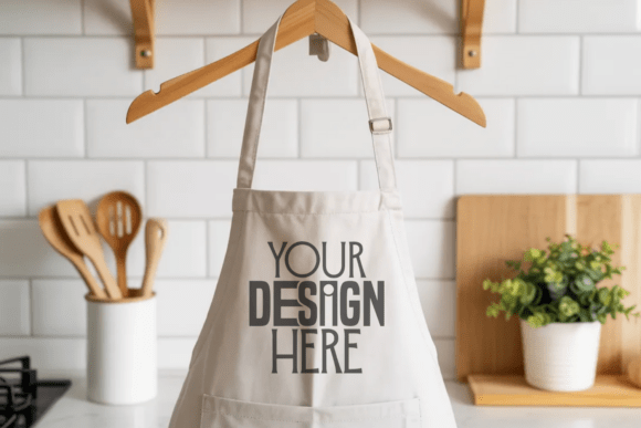Download Apron Generic Brand Mockup - Generic Collection