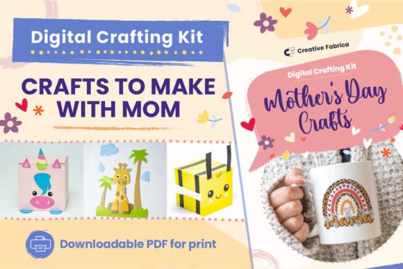 Download Mother's Day Digital Crafting Kit - Digital Collection