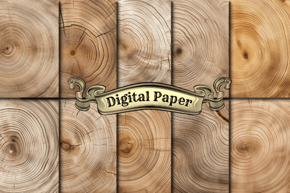 Download Natural Wood Digital Paper Textures - Digital Collection