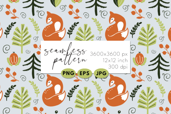 Download Scandy Seamless Patterns. Digital Paper - Digital Collection