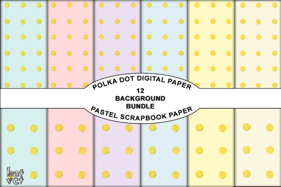 Download Polka Dot Digital Paper Bundle - Digital Collection